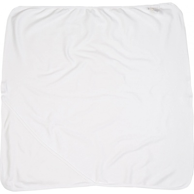 Babybugz Detská osuška s kapucňou BZ24 White 80 x 80 cm