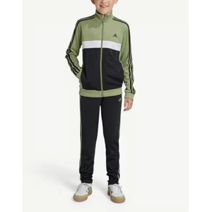 Adidas Essentials 3-Stripes Tiberio Track Suit Green/Black - magazinko