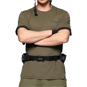 Norrøna Мъжка фланелка с къс ръкав за колоездене Norrøna Fjørå Equaliser T-Shirt Cycling jersey - Olive Night / Caviar Black (056-4091-0113)