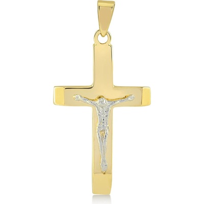Lillian Vassago Zlatý přívěsek Křížek LLV06 GP012