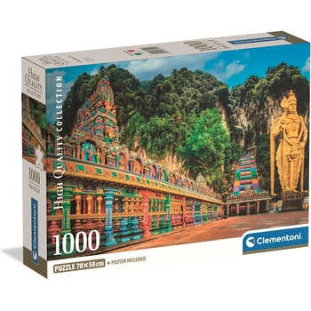 Clementoni Пъзел Clementoni от 1000 части - Пещерите Бату (37111)