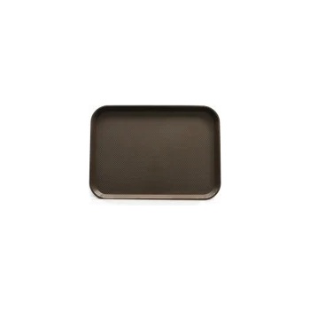 Image 1 of Horecano - Пластмасова табла за сервиране 35, 5x45, 5x1см кафява JW-A1418P (0194109)