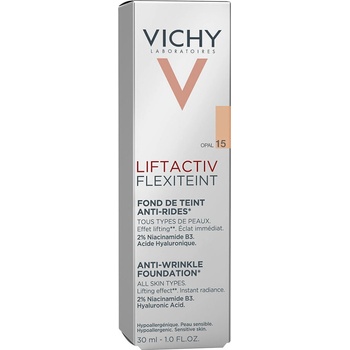 Vichy Liftactiv Flexiteint tekutý make-up s liftingovým účinkem SPF20 15 Opal 30 ml