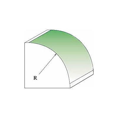 Radiusová fréza vydutá L 25,4 × 13,5/8R6,35 622543