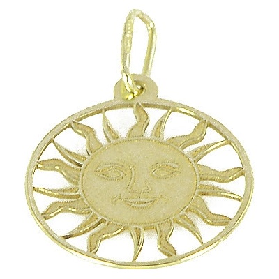 Zlatnictví Zlatíčko Zlatý přívěsek slunce žluté zlato PA1214