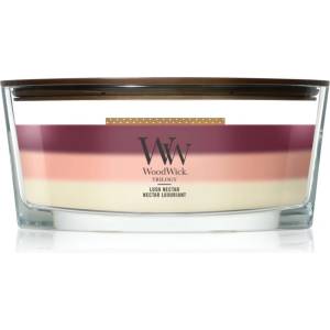 WoodWick Trilogy Lush Nectar ароматна свещ с дървен фитил 453.6 гр