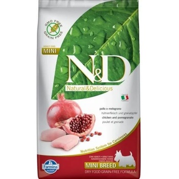 Image 1 of N&D Grain Free Adult Mini Chicken & Pomegranate 2,5 kg