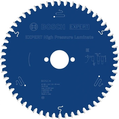 Pilový kotouč Bosch 2608644135 190x30 mm