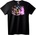NOONEBRAND Тениска Anime Миу - XL, Black