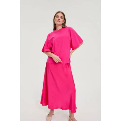 Moodo Блуза с широки ръкави пурпурна Moodo Moodo | Lilav | ЖЕНИ | XS