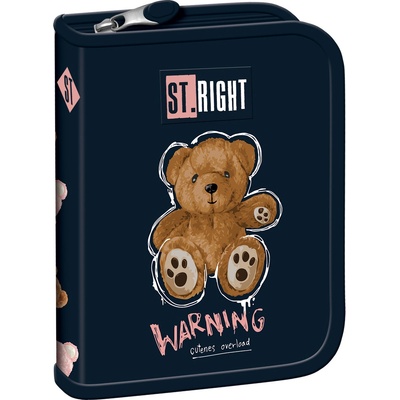 ST.RIGHT Несесер St. Right Teddy Bear - С 1 цип и 2 крила (PC03)
