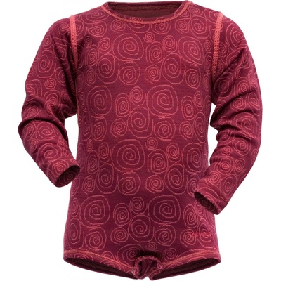 Devold Duo Active Merino Body Baby beetroot Červená triko