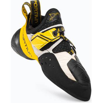 La Sportiva Мъжки обувки за катерене La Sportiva Solution в бяло и жълто 20G000100