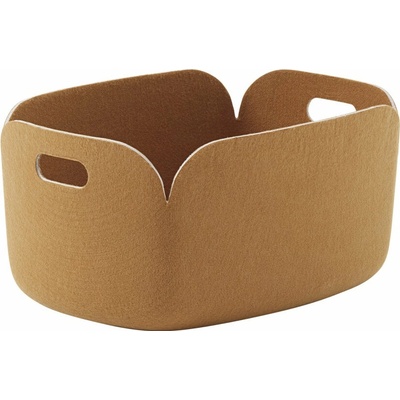 Muuto Úložný koš Restore 48 x 35, Burnt Orange, REEBAS48A04
