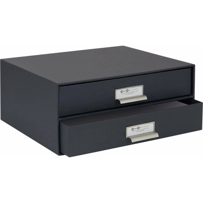 Bigso Birger Paper Laminate organizér tmavá/šedá
