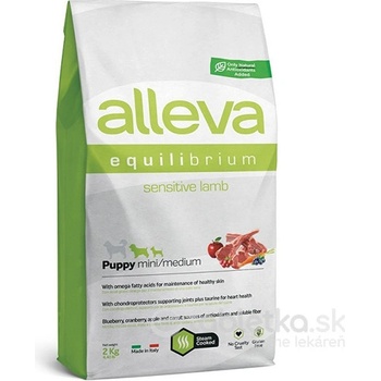Alleva Equilibrium Sensitive Puppy Mini / Medium Lamb 2 kg