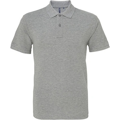 Asquith & Fox pánske polo tričko AQ010 Heather Grey