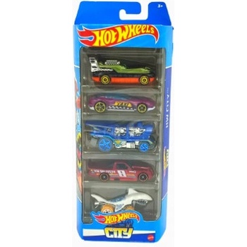 Mattel Hot Wheels City 5 ks angličáky HLY67