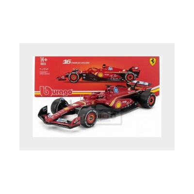 Bburago Model BOLID F1 Ferrari SF-24 2024 CHARLES LECLERC 18-26821 1:24