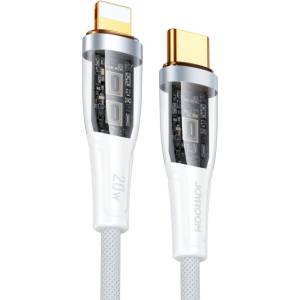 JOYROOM Кабел за бързо зареждане Joyroom, USB-C към Lightning, 20W, 1.2m, бял (S-CL020A3-white)