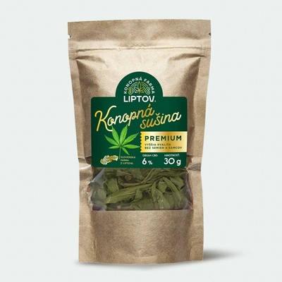 Konopná farma Liptov Konopná sušina čaj PREMIUM 30 g