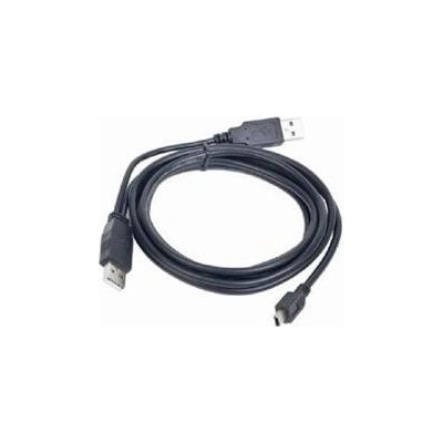 Gembird CCP-USB22-AM5P-3 USB 2.0 s dvojitým napájením, 0,9m