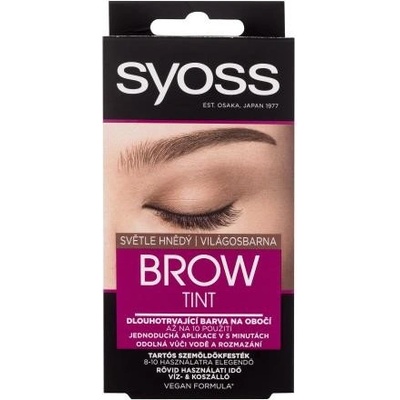 Syoss Brow Tint barva na obočí Light Brown 10 ml – Zbozi.Blesk.cz