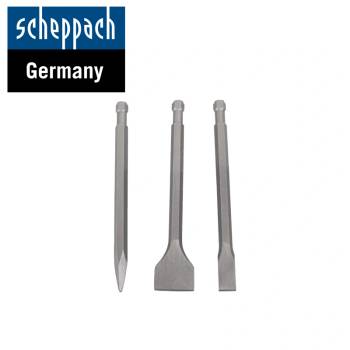 Scheppach Комплект Длета / секачи и шило за бетон / Scheppach 7909600702 / (SCH 7909600702)