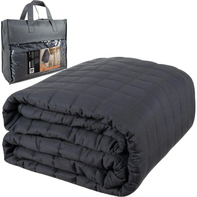 Ruhhy 24427 Zátěžová přikrývka antistresová 10 kg šedá 200x220