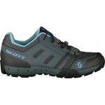 SCOTT Дамски обувки за планинско колоездене Scott Women's Sport Crus-R Cycling shoes - Dark Grey / Light Blue - размер 36 (EU) (136-0151-0111)