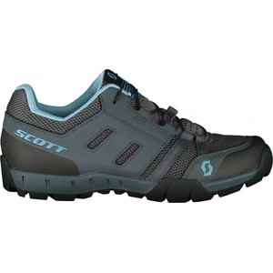 SCOTT Дамски обувки за планинско колоездене Scott Women's Sport Crus-R Cycling shoes - Dark Grey / Light Blue - размер 36 (EU) (136-0151-0111)