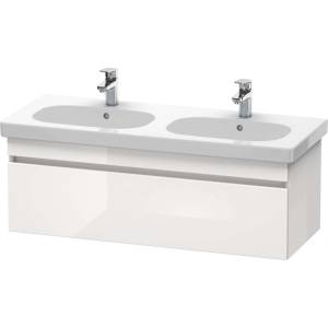 Duravit DuraStyle - Шкафче за умивалник 40x115x45 см, 1 чекмедже, лъскаво бяло DS638602222 (DS638602222)