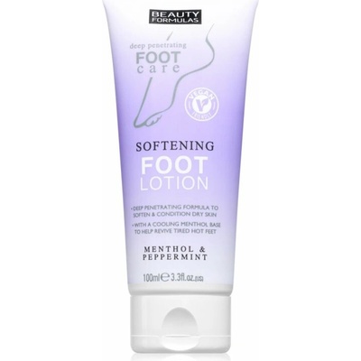 Beauty Formulas Foot Care zjemňující krém na nohy 100 ml