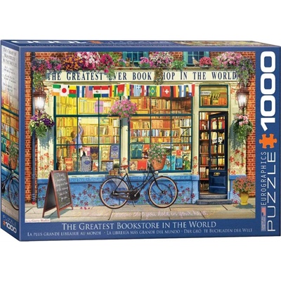 EUROGRAPHICS - Puzzle The Greatest Bookstore in the World - 1 000 piese