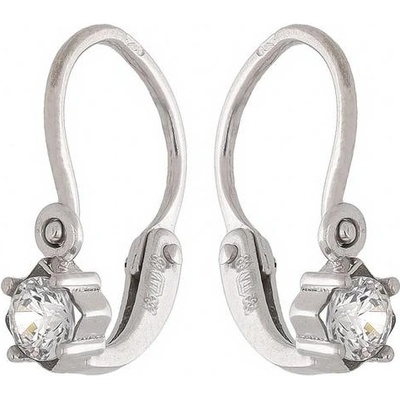 Zlaton náušnice bílé zlato 000650304190