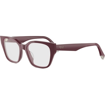 Fendi Way Red Geometric Eyeglasses