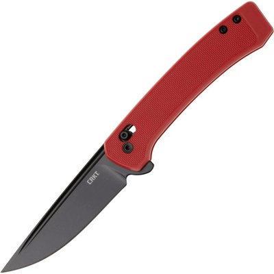 CRKT Q Compact 14C28N, GRN Red cr-7075R