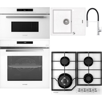 Set Concept ETV8560whN + PDV7460wh + MTV8034wh + DG05C45wh + BDC7547