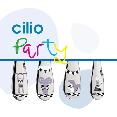 Cilio Dětská příborová sada Party 4 ks