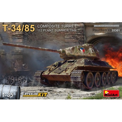 MiniArt T-34/85 Composite Turret. 112 Plant. Summer 1944 Interior Kit 1:35