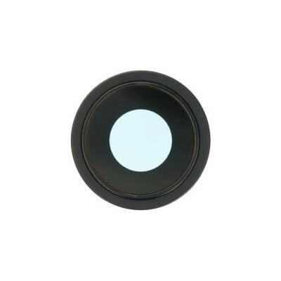 Apple iPhone 15, 15 Plus - Sklíčko Zadní Kamery s Rámem (Black), Black