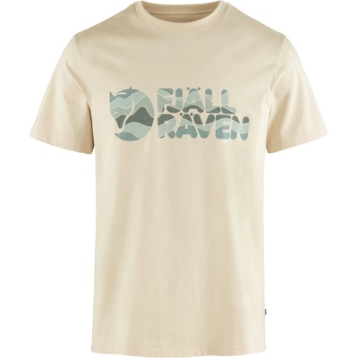 Fjällräven Мъжка тениска Fjällräven Multicolor Logo T-Shirt - Chalk White (216-6075-0212)