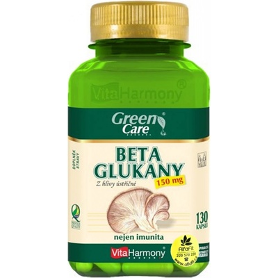 VitaHarmony Beta Glukany 150 mg extrakt z hlívy ústřičné 130 kapsúl
