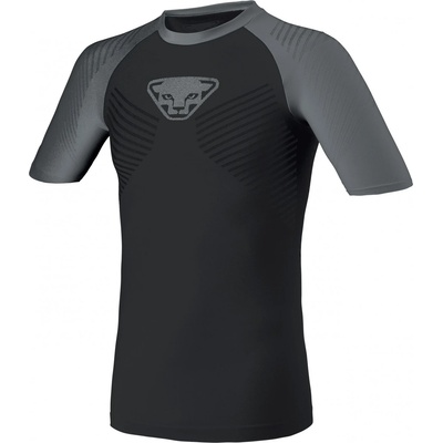 Dynafit Мъжка спортна тениска Dynafit Speed Dryarn S/S Tee Sport shirt - Magnet / Black - размер 50 (016-6528-0113)