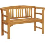 vidaXL Розова пейка 1 -местен 114 cm Solid acacia wood Natural (316497)