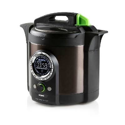 Multifunkční tlakový a pomalý hrnec - DOMO DO42707PP, Objem: 6 l, Počet programů: 18, Příkon: 1005 W