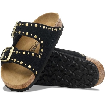 Birkenstock Велурени чехли Birkenstock Arizona Rivet (1030348)
