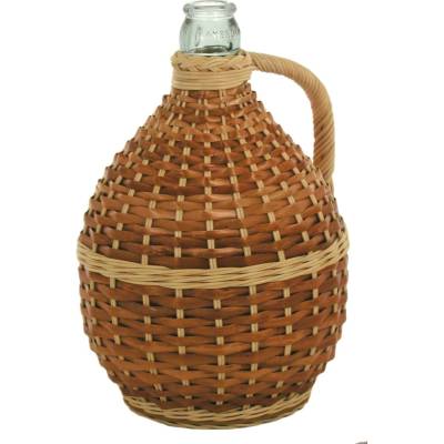 Demižón v prútí s uškom (5L)