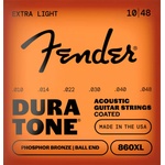FENDER Струни за акустична китара Dura-Tone® 860XL 10-48 Phosphor Bronze by Fender