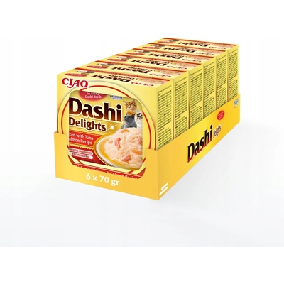 Ciao Dashi Delights kura s tuniakom a lososom 70 g